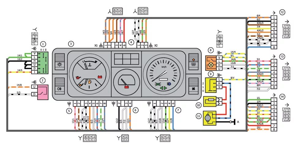 Тахометр в 2105 - Lada 21051, 1,2 л, 1992 года аксессуары DRIVE2