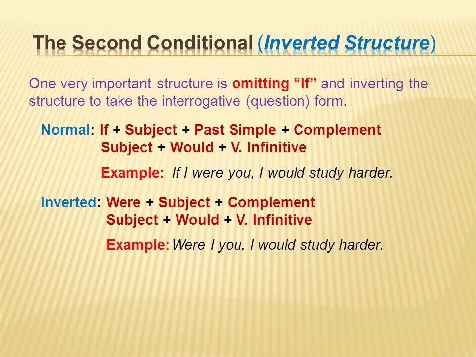 Second на английском. Условные предложения в английском second. Инверсия в conditionals. Инверсия в английском conditionals. Second conditional вопросительные предложения.