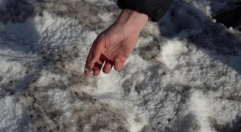 Оставшийся снег