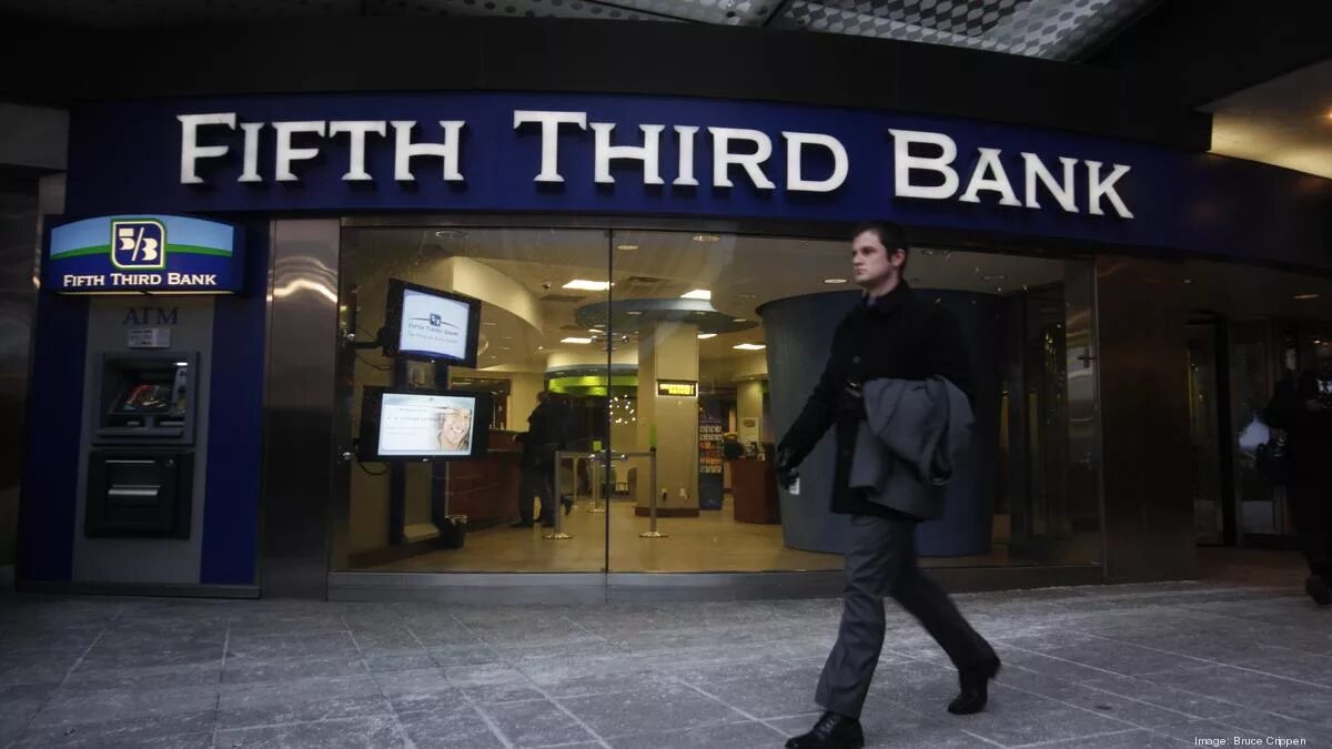 Bank returns. Fifth third Bank. Bank enter. 5 Bank Street. Five Star Bank President Martin k. Birmingham..