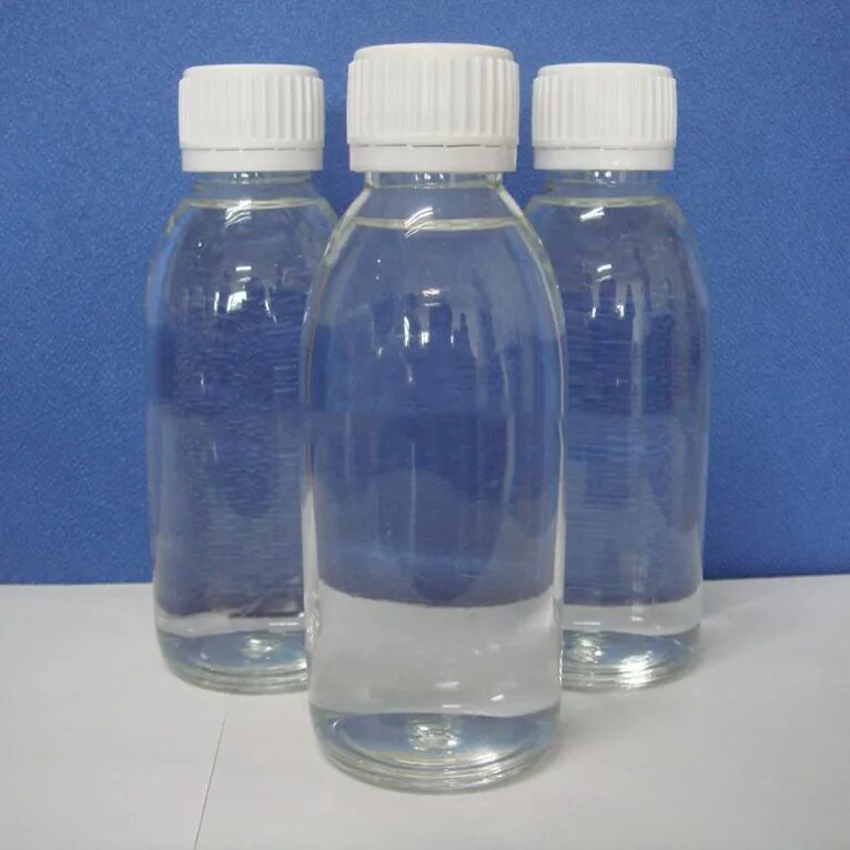 Многие кислоты бесцветные жидкости. Бесцветный раствор. Эпихлоргидрин. Диметилфталат. Триэтиленгликоль вода.