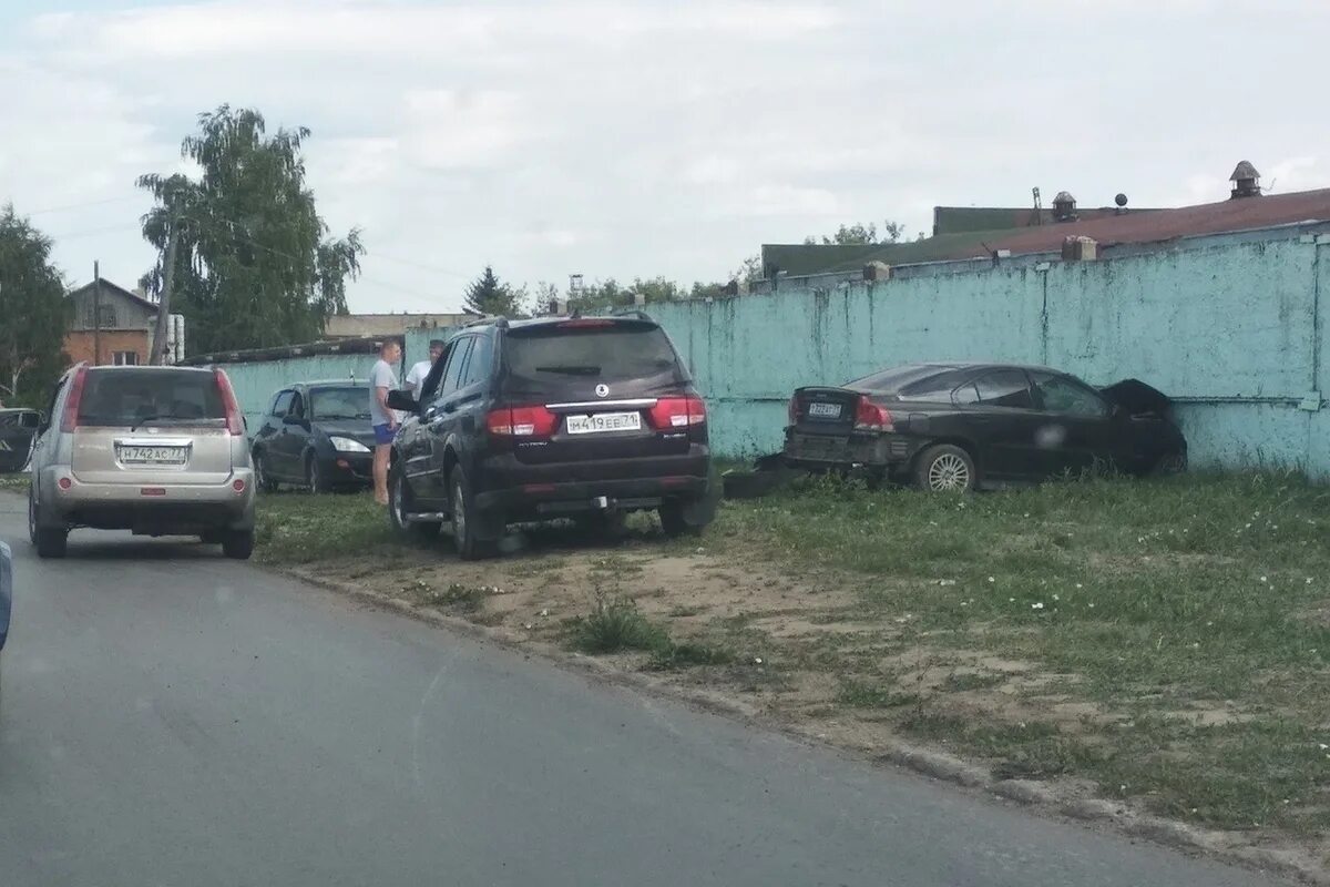 Аварии в Ефремове за неделю. Вольво Ефремова.