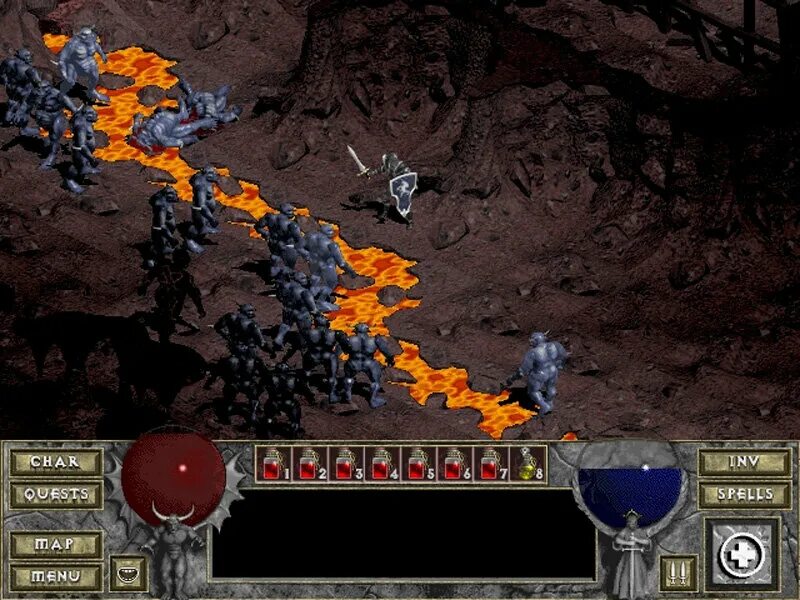 Diablo 1 screenshots. Игра дьябло 1. Diablo 1. Диабло первое. Diablo 1.