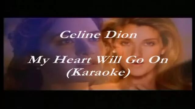 Петь караоке сердце. Караоке Celine Dion - my Heart will. Селин Дион Титаник караоке. Селин Дион петь караоке. Селин Дион Титаник.