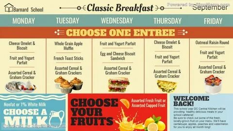 School menu