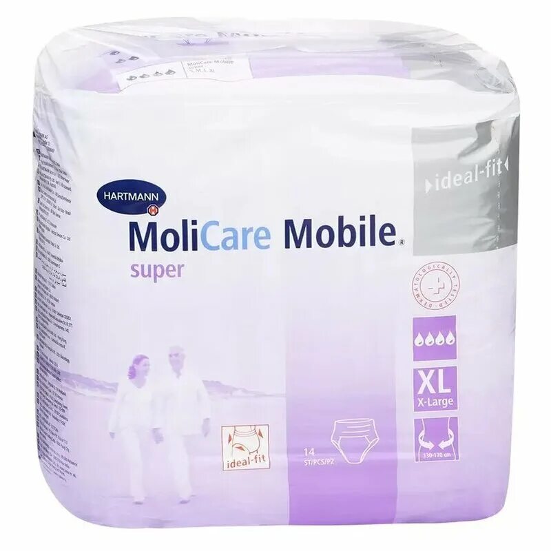 Трусы-подгузники моликар мобайл/MOLICARE mobile m 14 шт. Хартман. Hartmann MOLICARE mobile super трусы размер m 14 шт. Подгузники-трусы MOLICARE мобайл супер XL №14. Трусы впитывающие Hartmann MOLICARE mobile super. Трусы подгузники xl