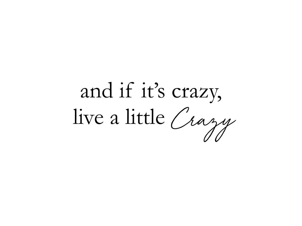 Crazy living. Little Live.