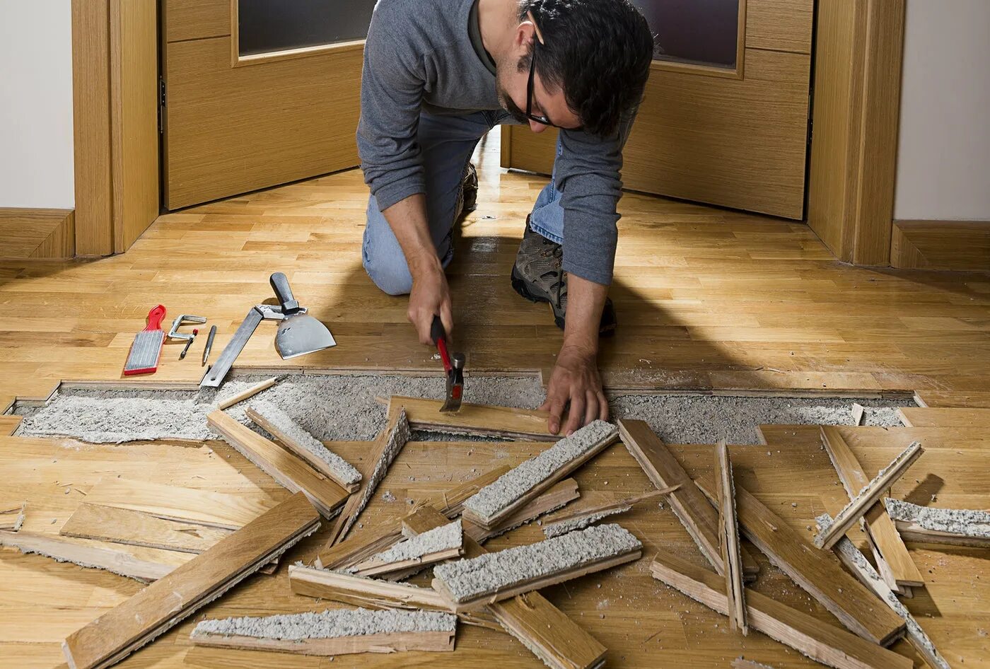 Floor video