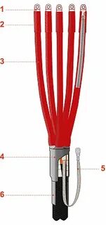 Муфта концевая с болтовыми наконечниками