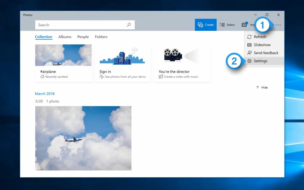 Windows 10 photos на русском. Windows 10 photo app. как включить тёмный режим на виндовс 10. photo settings.