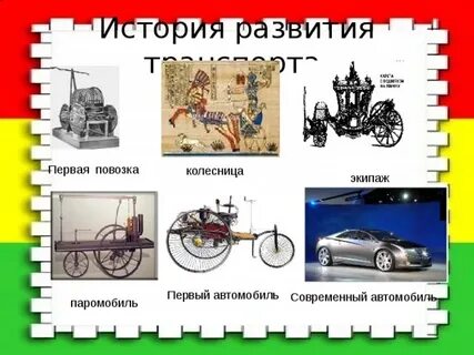 История транспорта презентация