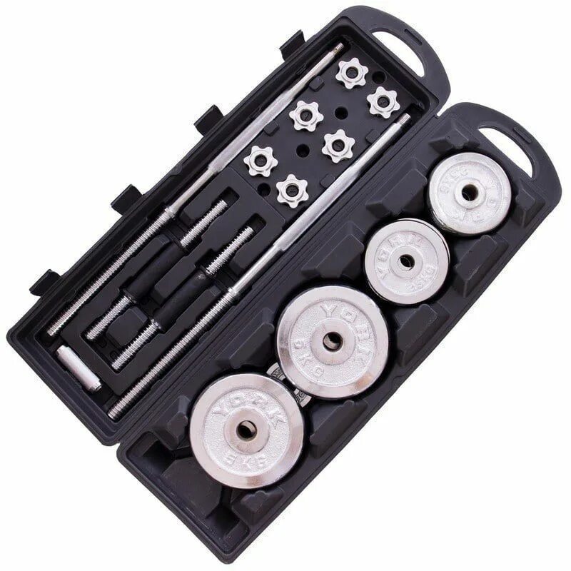 Набор гантелей в кейсе domyos 50. Гантели в кейсе. Набор гантелей в кейсе 20кг 2шт ir92062. Набор гантелей декатлон 20 кг. Гантели в кейсе.