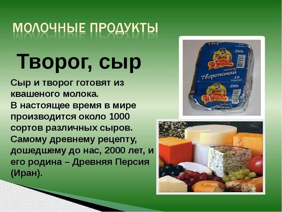 Презентация молочной продукции. Проект на тему молочные продукты. Информация о молочных продуктах. Сообщение о молочных продуктов.