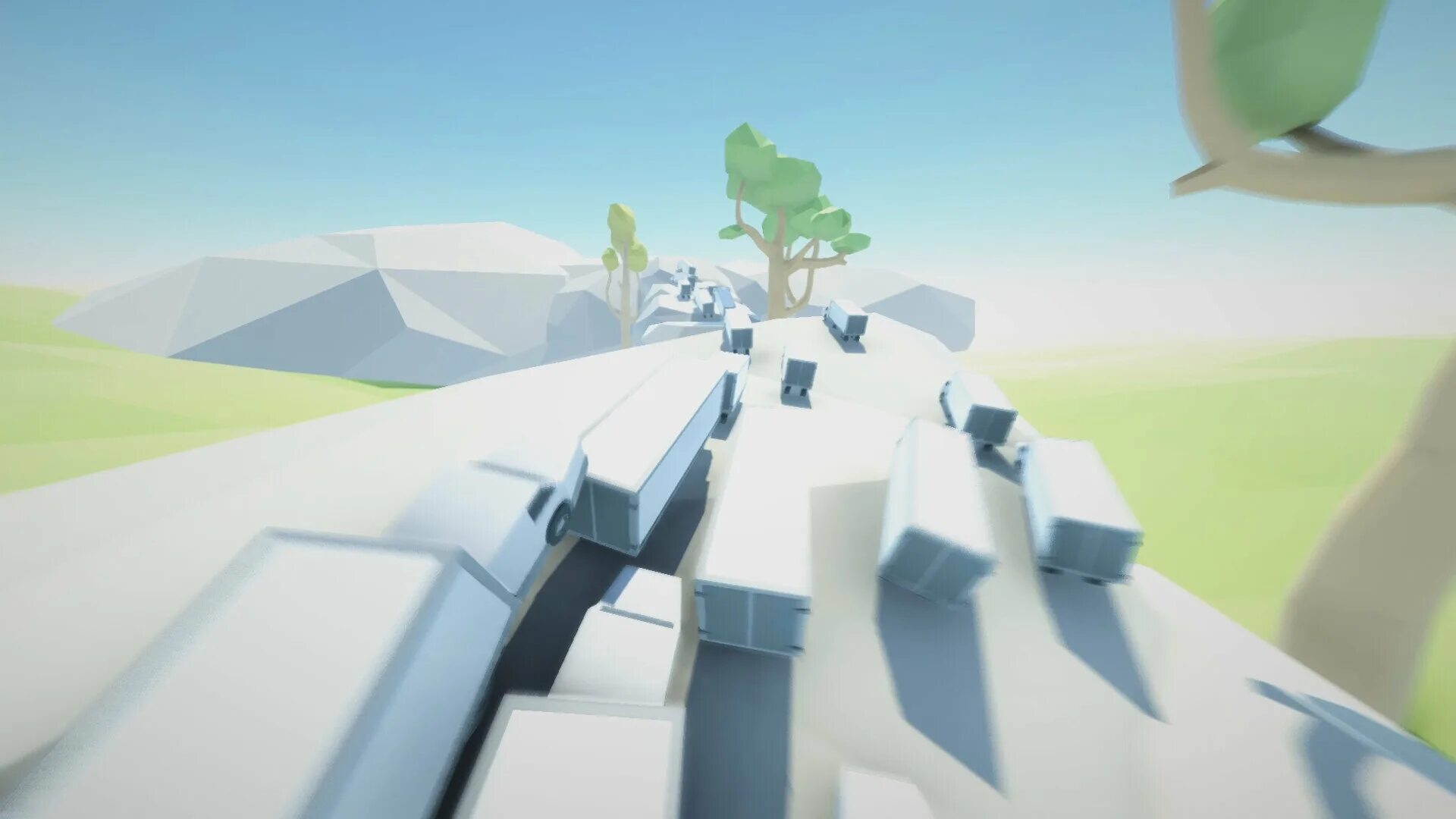 игра прыгать по грузовикам. Clustertruck v1. Clustertruck. 1. Clustertruck грузовик.