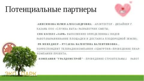 Возможного партнера