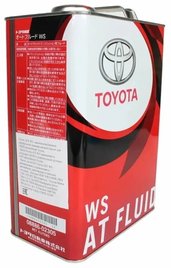 0888602303 toyota toyota atf ws 20л. 08886-02305. Масло toyota atf ws. Toyota atf ws usa 1л. Масло трансмиссионное ws toyota.