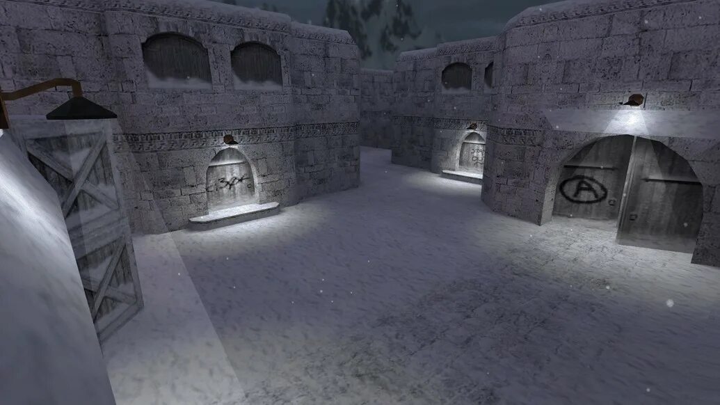 Карта de inferno cs 1. Зимние карты кс 1. Counter strike 1. Зимняя карта кс. Counter strike 1.