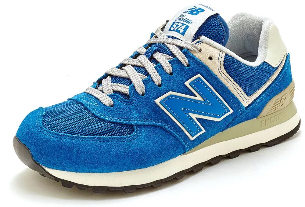 New balance 574 синие