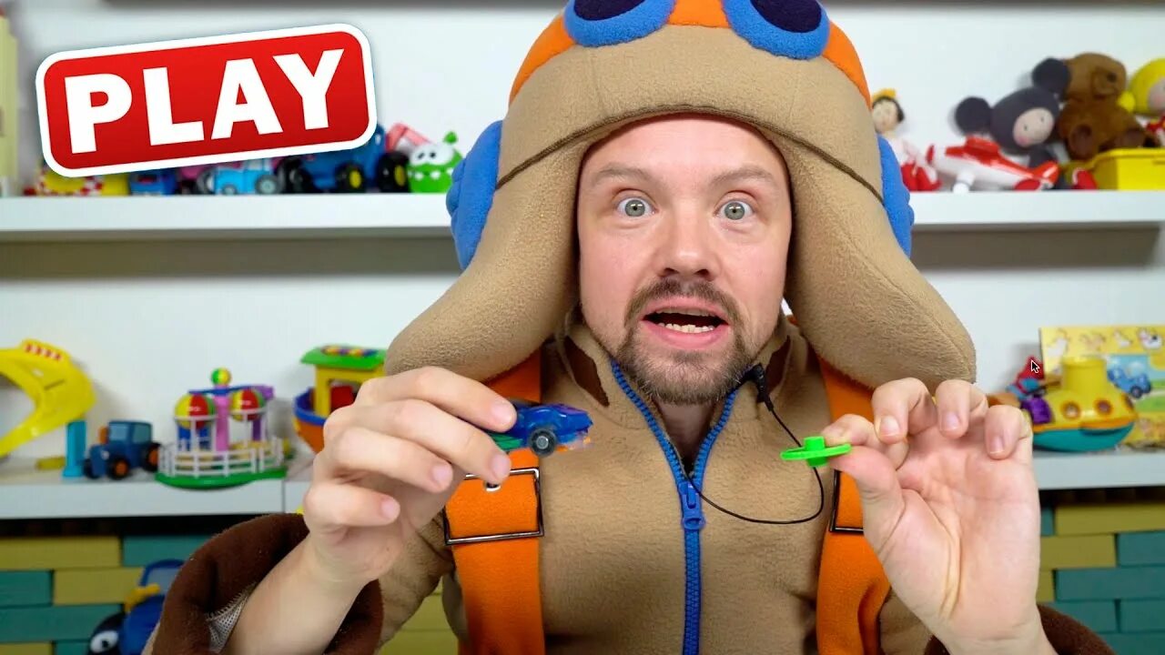Куку play. Куку плей. куку play - поиграйки и развивайки c кукутиками. поиграйка с егором синий трактор.