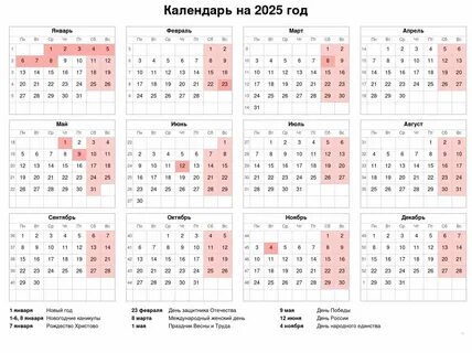 Праздники в декабре 2025 года