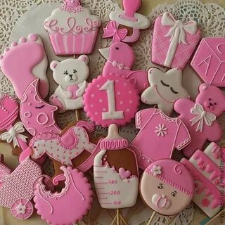 Розовые пряники