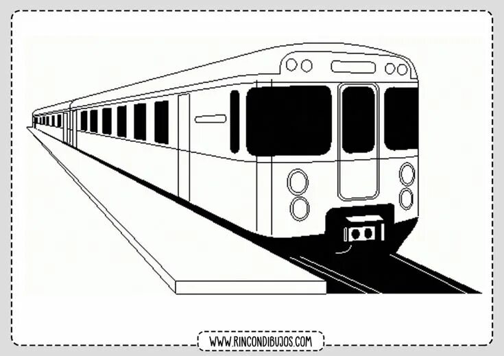 Раскраска метро для детей распечатать Раскраска станция метро без людей