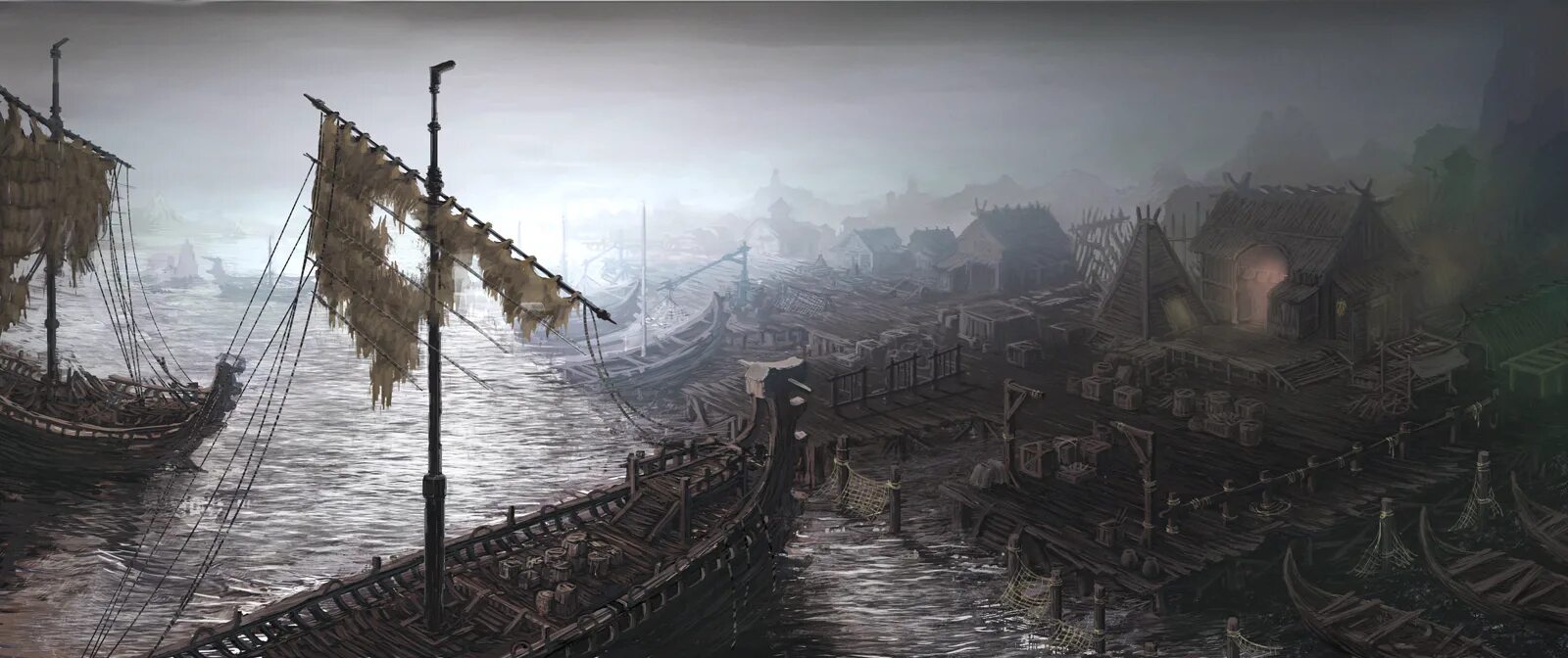 Transform into a pirate town