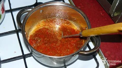 Соус остро сладкий на зиму из перца