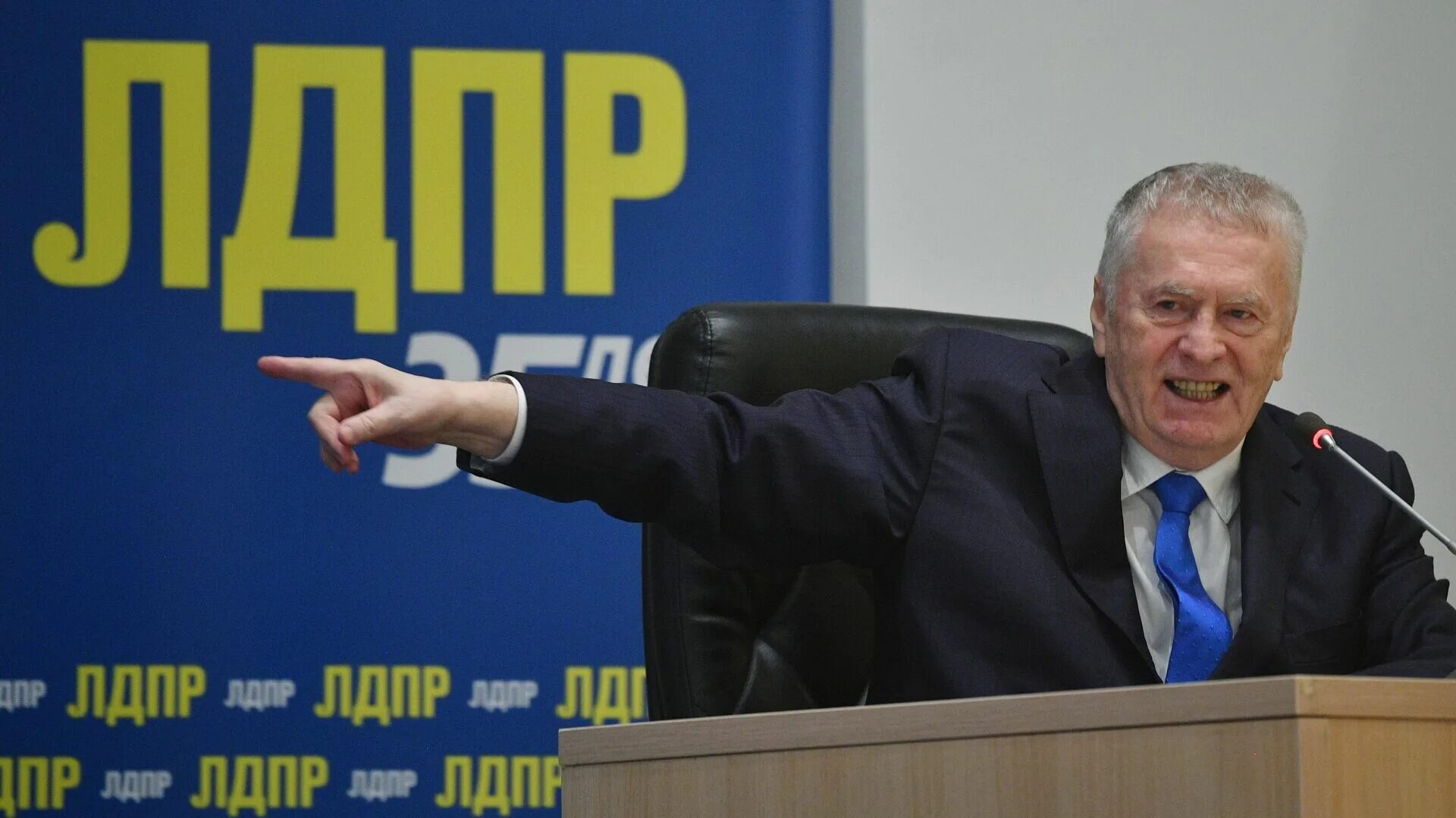 Жириновский Лидер партии ЛДПР.