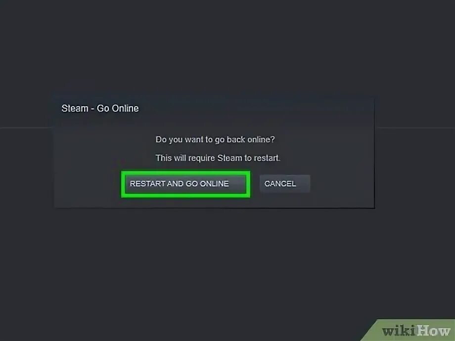 Steam must be started. Steam must be started