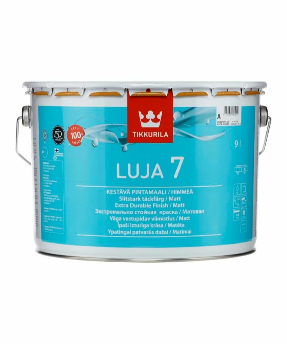 Тиккурила луя 7. Краска tikkurila luja 20 полуматовая. тиккурила краска луя 20.