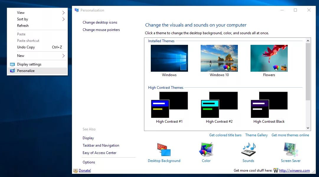 Смена windows. Персонализация Windows 10. Персонализация компьютера. Персонализация Windows 10 7. Персонализация рабочего стола Windows 10.