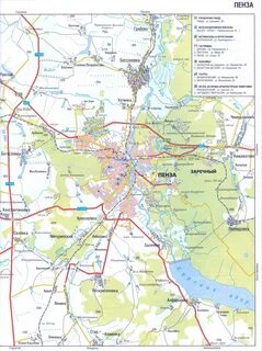 Пенза 1 карты