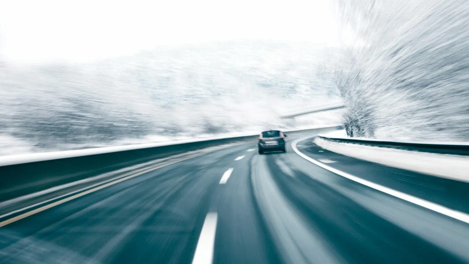 Speed up in car
