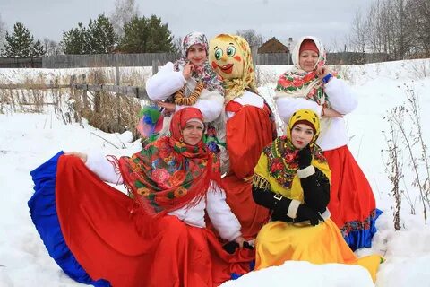 Масленица семья