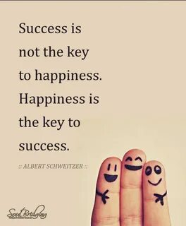 The key is happy