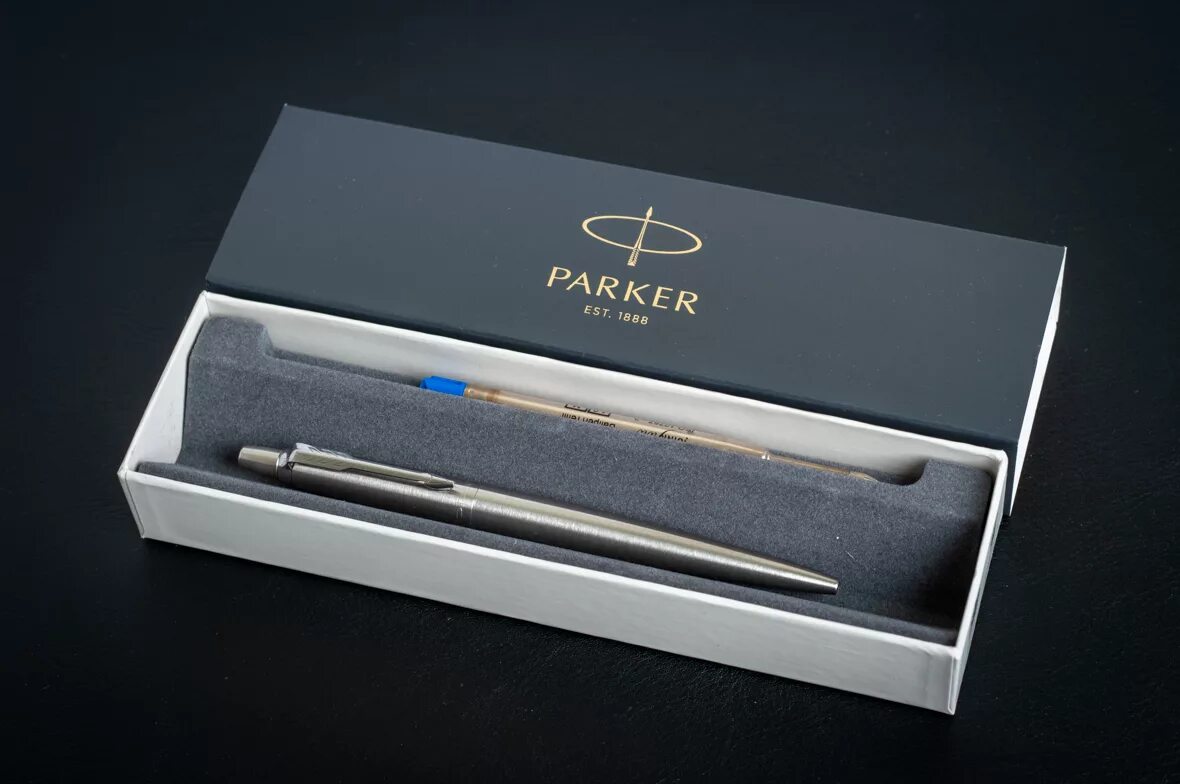 Шариковые ручки оригинал. Ручка шариковая Parker Jotter Stainless Steel. Ручка Parker 1953170 Silver. Ручка Parker Jotter f63 Stainless Steel CT. Паркер 1888.