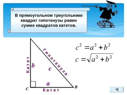 Какие углы к гипотенузе прилежащие