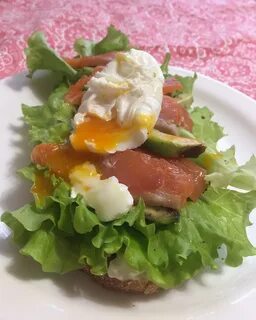Форель с яйцом