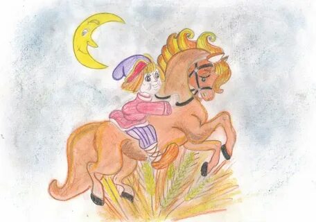 Иллюстрация к сказке сивка бурка нарисовать