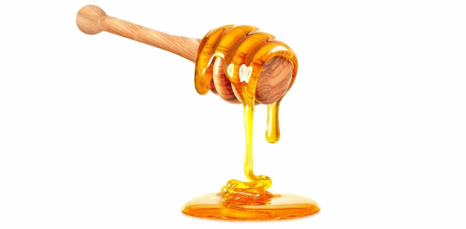 Honey dripping part. Honey dripping part