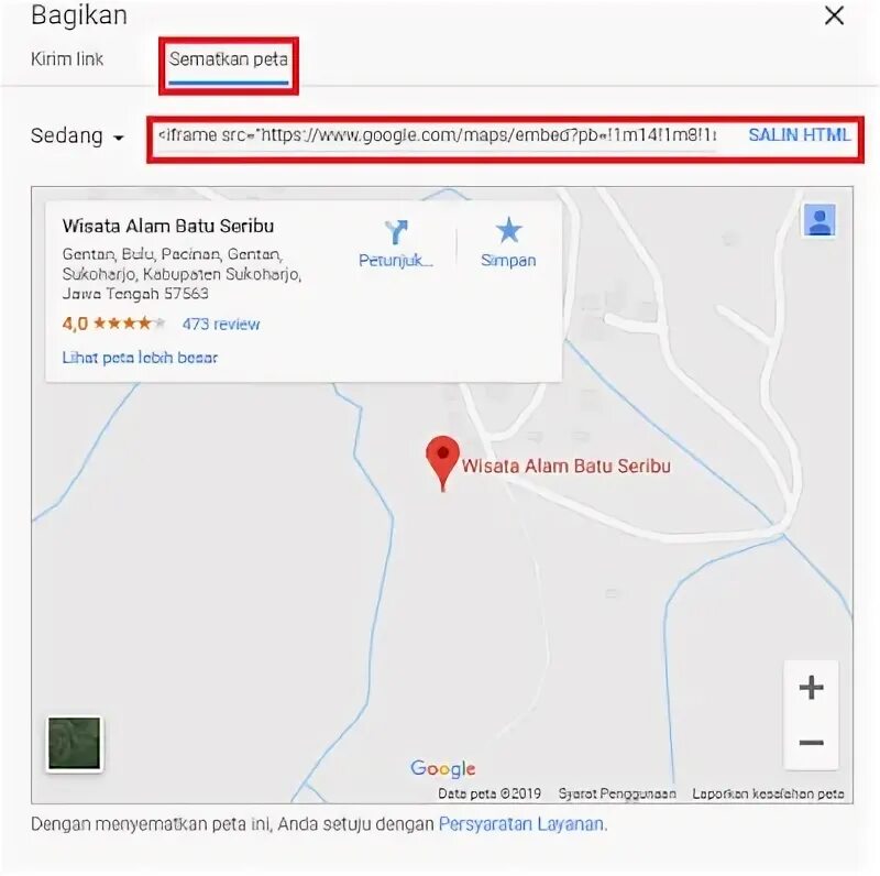 Embed google map. Embed google map