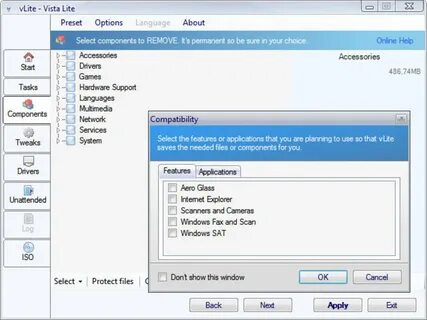 Windows components
