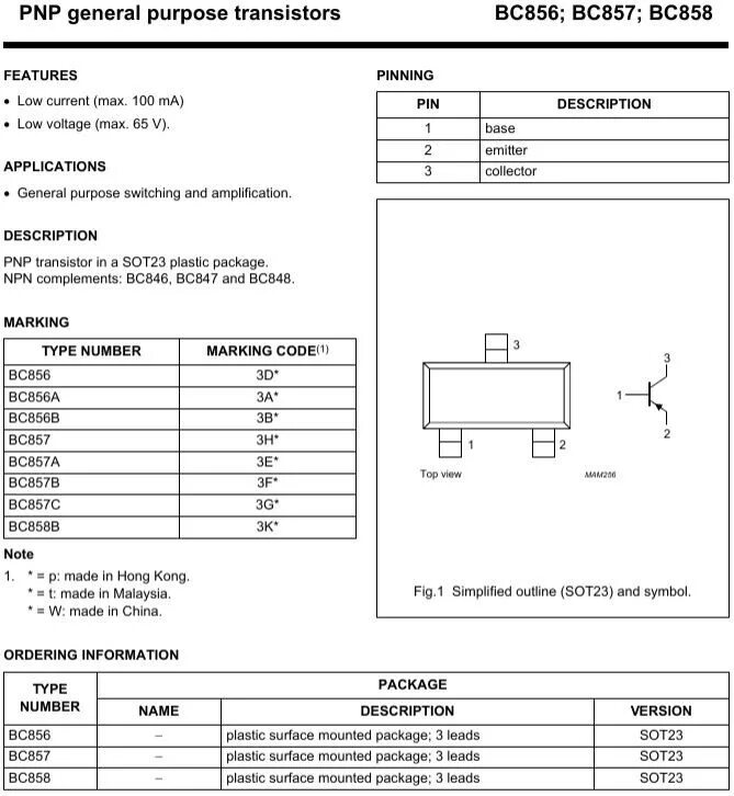 Sot23 marking code. Смд транзистор 6b даташит. bc857 smd маркировка. bc856 smd транзистор. sot23 транзистор распиновка.