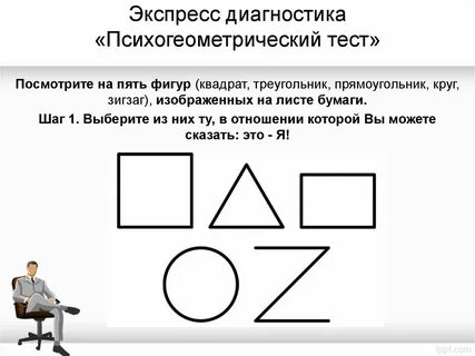 Тест на личность фигуры