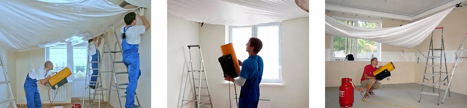 Пушка для натягивания потолков натяжных. Натяжной потолок без пушки. Монтаж натяжного потолка своими руками. Монтаж натяжного потолка. Установить натяжной потолок.