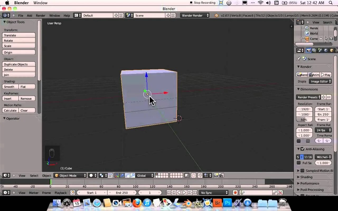Blender up
