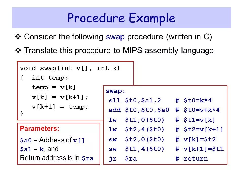 Swap function. Mips assembly language. ассемблер язык программирования. процедура swap. язык ассемблера mips.
