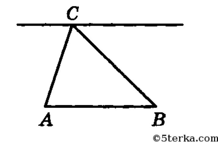 Через вершины треугольника abc. Треугольник с параллельной прямой. Треугольник с параллельными прямыми начертить. Параллельно стороне АВ. Через вершины треугольника АВС провели прямые параллельные сторонам.