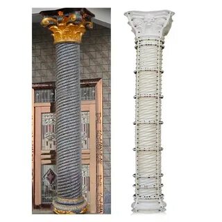 Форма круглых колонн
